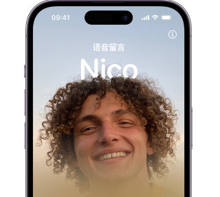 齐齐哈尔苹果15服务站分享iPhone15实时语音留言开启方法 