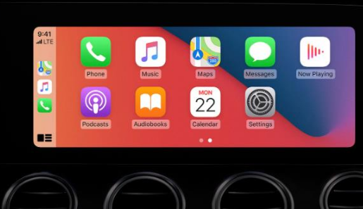 齐齐哈尔apple维修网点分享如何将iPhone连接到CarPlay 